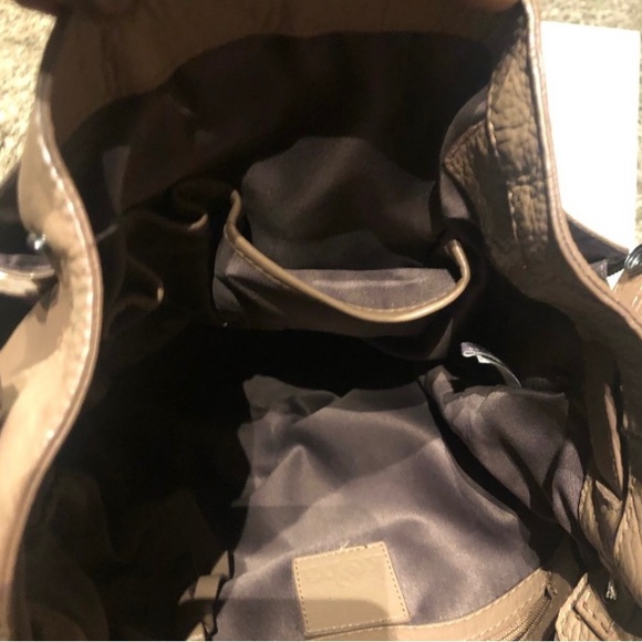 KOOBA Tan Leather Backpack - Picture 6 of 7